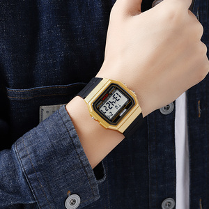 SKMEI 2042 sottile <span class=keywords><strong>orologio</strong></span> <span class=keywords><strong>digitale</strong></span> quadrato Vintage stile retrò Ultra-sottile <span class=keywords><strong>orologio</strong></span> <span class=keywords><strong>da</strong></span> <span class=keywords><strong>polso</strong></span> leggero basso MOQ <span class=keywords><strong>cronometro</strong></span> elettronico - Product Image 5