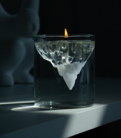 Iceberg flottant créatif bougie niche atmosphère romantique avancée main décoration Art aromathérapie cadeau d'anniversaire