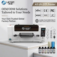 Imprimante DTF UV A3 pour étiquettes autocollantes LETOP Manufacturer I3200