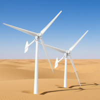 Éoliennes à axe horizontal de 100 kW en gros, générateurs d'énergie alternative 380 V 220 V 400 V