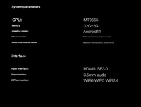 Projecteur portable LCD Android 9 8K Ultra HD 2026 avec batterie intégrée (2-3 heures), 2500 lumens, haut-parleurs intégrés, 8 Go