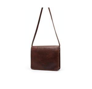 Sac messager en cuir personnalisé pour homme, fait main, vintage, marron, sacoche pour ordinateur portable, sac bandoulière, sac à main, cadeau pour lui - Product Image 1