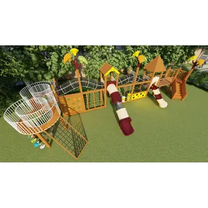 Kids Oem Custom Large Set Playground Outdoor Garden Child Toy Big Outdoor Playground For Kids