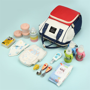 Sac à dos de voyage en nylon imperméable multicolore pour maman Sac à langer Séparation humide et sèche Option économique pour les <span class=keywords><strong>parents</strong></span> occupés - Product Image 5