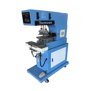 China Famous Brand Hot Selling Semi-Automatic Pad <b>Printer</b> Shuttle 2 Colors Used Core Motor Pump Engine Label Printing - Product Image 2