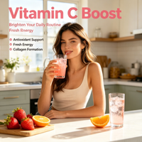 Kolagen Laut Alami Biotin Vitamin E C Bubuk Larut Instan Air Panas Dingin Tanpa Rasa Amis Kolagen Khusus