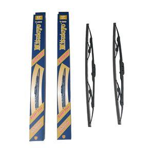 Escobilla Limpiaparabrisas Metálica Convencional, Estándar IATF 16949, Goma de Grafito Silenciosa y Duradera, Marco de Hierro, Gancho Universal en U para <span class=keywords><strong>VW</strong></span>, Jetta, Polo - Product Image 1
