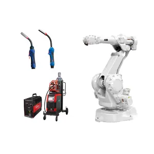 ABB Industrial Robot Arm 6 Axis With Robot Welder For MIG MAG ARC TIG Automatic Pipe Welding Robot Arm