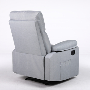 เฟอร์นิเจอร์ห้องนั่งเล่น เก้าอี้โซฟาปรับเอนด้วยมือสุดหรู เก้าอี้พักผ่อนแบบเดี่ยว โซฟาปรับเอนด้วยการผลักหลัง - Product Image 4