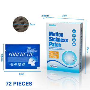 Patch anti-mal des transports à action rapide et longue durée à base de plantes saines, soulagement de la douleur, 72 pièces - Product Image 2