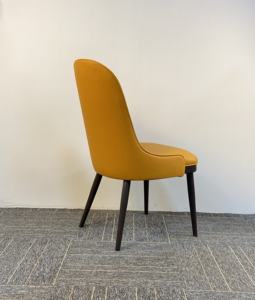 Chaise de salle à manger de luxe de <span class=keywords><strong>style</strong></span> <span class=keywords><strong>anglais</strong></span> à cadre en aluminium d'origine pour restaurant hôtel salon - Product Image 5