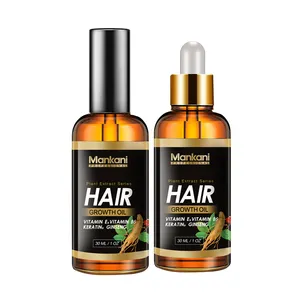 Óleo natural para crescimento capilar, tônico orgânico para crescimento capilar, para solução de perda de cabelo 100ml