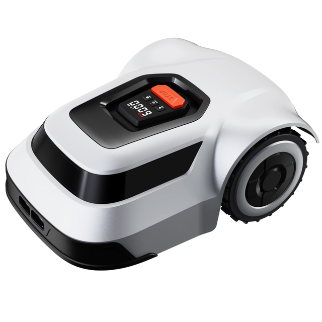 2026 Latest Mini Cordless Remote Control Lawn Mower 1500m2 Smart Navigation Automatic Garden/Yard Mower 1 kW PLC Core