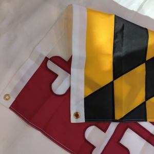 ธงแมริแลนด์สำหรับภายนอกอาคาร ขนาด 3 x 5 ฟุต ผ้าอ็อกซ์ฟอร์ดสำหรับใช้งานกลางแจ้ง ทนทานต่อการซีดจาง ธงรัฐสหรัฐอเมริกาพร้อมลวดลายปัก - Product Image 4