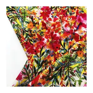 Kunden spezifisches Liberty Tana Lawn Cotton Digital bedrucktes Popeline-Kleid Weicher gewebter Stoff für Kleid