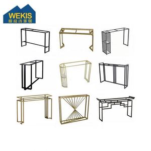 Patas de Mesa de Hierro Forjado Personalizadas WEKIS, Patas de Muebles de Acero de Alta Calidad, Patas de Mesa Duraderas para Dormitorio, Escuela, Mesa de Conferencias - Product Image 1