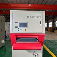 Máquina Automática de Pulido de Metales con Motor para Desbarbado, Redondeo de Bordes y Eliminación de Óxido; para Procesos de Corte por Plasma y Láser