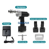 Perceuse à os cannelée pour outils électriques, perceuse orthopédique à double cannelure, perceuse électrique