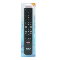 Télécommande universelle durable HUAYU RM-L1508+ à code fixe pour TCL avec piles AAA et contrôle tactile LED
