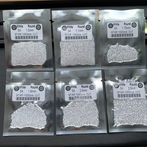 Gemas Wuzhou Venda Quente Atacado Synthetic Gemstone <span class=keywords><strong>Zirconia</strong></span> Cúbico Branco
