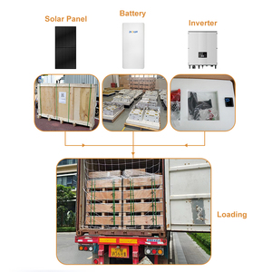Turbin angin aksial vertikal Off On, <span class=keywords><strong>Generator</strong></span> hibrid Off On Grid dengan <span class=keywords><strong>Power</strong></span> Bank 1kW 5kW garansi 10 tahun efisiensi tinggi