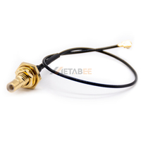 Cable Recto con Conector Hembra SMB a Conector Macho Tipo F UFL