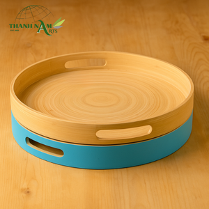 Bandeja de Bambú Brillante Tropical para Servir, Bandejas de Almacenamiento, Tamaño Personalizado, Color, Organizador de Almacenamiento PARA EL Hogar, La Mejor Nueva Colección - Product Image 1