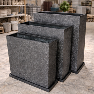 Pots de jardin en fibre de verre durables, légers, écologiques, sculptés à la main, personnalisés, OEM ODM, bon prix - Product Image 5