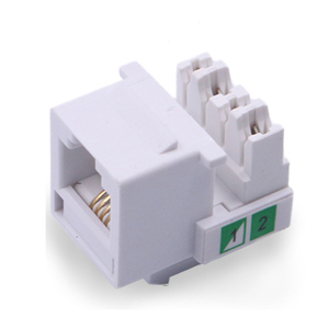 散装Cat3 RJ11 6P4C千斤顶 | 110打孔 | 北电/Avaya PBX改装套件 | 50包 - Product Image 1