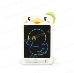 Papan gambar hitam bebek 8.5 inci, papan tulisan tangan LCD mainan gambar kecil grafiti dapat dihapus untuk anak-anak - Product Image 3