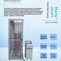 Probador de Caídas para Teléfonos Móviles y Productos Electrónicos con Caja de Prueba de Caídas Controlada de Alta Precisión