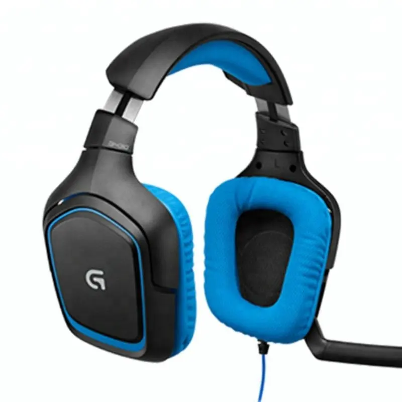 מקורי חדש לגמרי logitech G430 WIRED בקרת דול על ידי 7.1 סראונד תחרות משחקי אוזניות