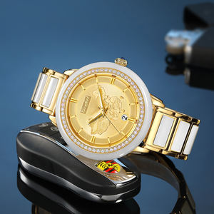 New Arrival High Quality Natural White Jade <b>Watch</b> Luxury Brand <b>Skeleton</b> <b>Automatic</b> Mechanical <b>Watch</b> - Product Image 5