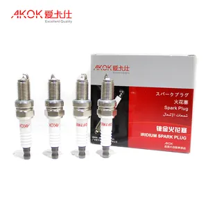 AKOK Car Parts Power Spark Plug For Perodua Myvi 1.3 1.5 Chevrolet SPARK 2007-2017