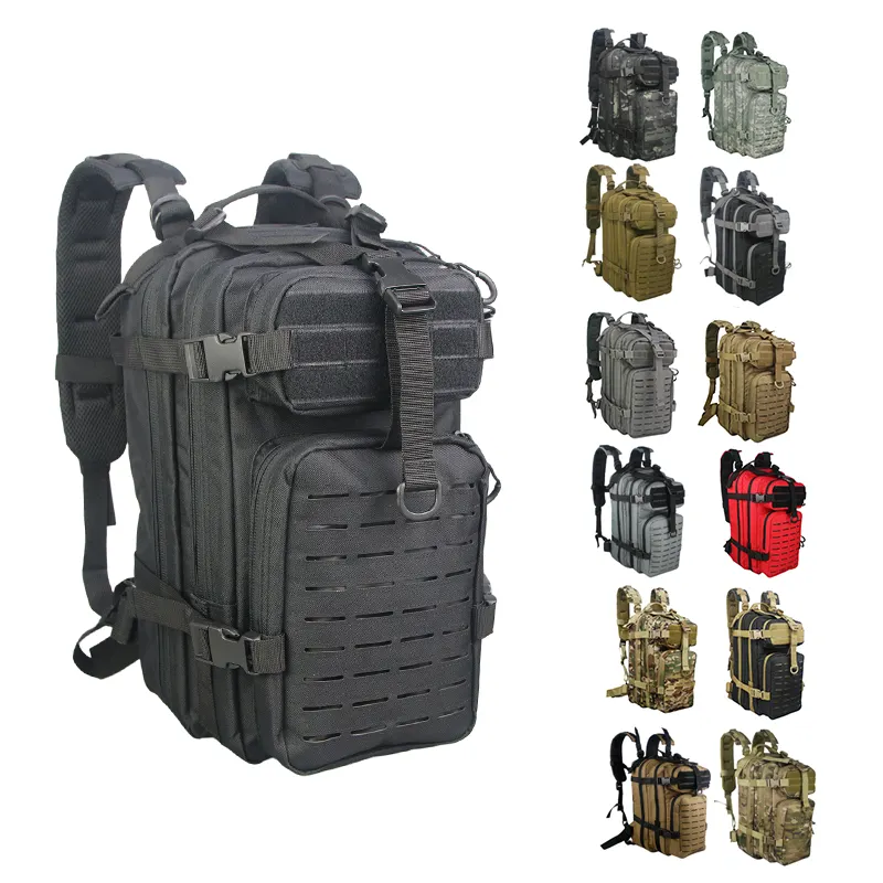 Molle Olive Green Gray Bag Tactical Backpack Hiking Outdoor Camping Students Laptop Business Tactical Backpacks