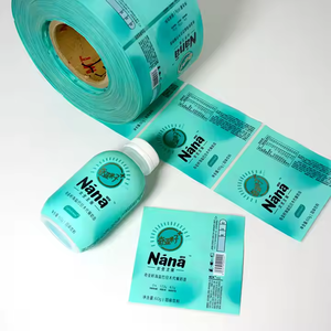 Tùy Chỉnh In Pet Nhiệt Thu Nhỏ Tay Áo Vẻ Đẹp Thiết Kế PVC Thu Nhỏ Nhãn Cho Thực Phẩm Giá Tốt Chai Tay Áo - Product Image 5