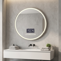Hotel Bathroom Full Function Smart Android Tv Mirror Bath Gym Smart Led Bathroom Mirror with Touch Screen Magic Smart Mirror