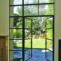 Puertas interiores para casas Puertas interiores de vidrio francés Puertas de entrada de pivote frontal exterior para casas modernas