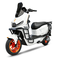 Moped électrique pour adultes Fengshen 72V alimenté au lithium, cadre en carbone haute résistance, moto électrique pour les trajets quotidiens avec système antivol à distance