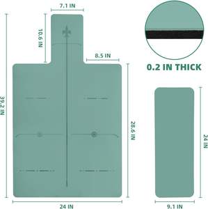 Cama central de Pilates transfronteriza, alfombrilla de goma Natural antideslizante de PU, equipo grande para estudio de <span class=keywords><strong>Yoga</strong></span>, alfombrilla de protección para cama central de entrenamiento - Product Image 5