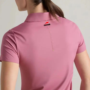 Vêtements de <span class=keywords><strong>golf</strong></span> personnalisés pour femmes, t-shirt polo à manches courtes, respirant, séchage rapide, polo de <span class=keywords><strong>golf</strong></span> pour femmes, polo de sport pour femmes - Product Image 2
