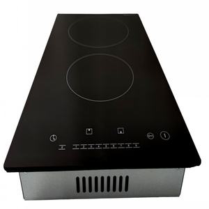 Placa de Cocina Eléctrica de 220v y 3200w, Placa de Vitrocerámica Integrada con Pantalla Táctil y Temporizador - Product Image 5