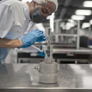 เครื่องวัดประเภทที่ถูกสุขลักษณะสำหรับไอศกรีมทำความสะอาดและใช้งานง่ายผ่านกระบวนการออนไลน์ - Product Image 6