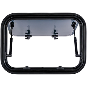 Ventana de Repuesto para Remolque, Estilo Abatible de Acrílico con Marco de Aluminio de Perfil Bajo para <span class=keywords><strong>Autocaravanas</strong></span>, Caravanas, Campers y Motorhomes - Product Image 3