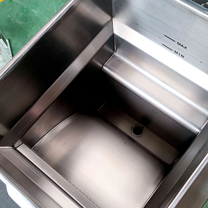 <span class=keywords><strong>Friteuse</strong></span> à pression au <span class=keywords><strong>gaz</strong></span> propane GPL commerciale pour restaurant de poulet frit, machine à frire au poulet sous pression sans système de filtration - Product Image 6