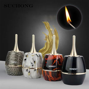 Máy tính để bàn dầu hỏa dầu bơm lại nhẹ hơn xì gà dầu USB tái sử dụng thuốc lá phù hợp với nhẹ hơn thép không gỉ bảng dầu hỏa nhẹ hơn - Product Image 1