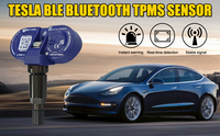 Sensor tekanan ban Bluetooth, Model 3 Y S X tahan lama untuk Tesla tpms
