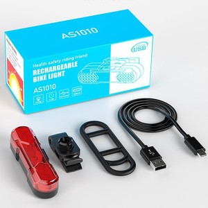 Yueli Bicycle <b>Lights</b> USB <b>Rechargeable</b> Taillights <b>LED</b> Flash Red Blue White Quick Release IPX4 Waterproof Cycling Equipment - Product Image 2