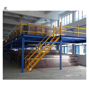 Plataforma de entrepiso industrial, sistema de estanterías para entrepiso, estanterías para entrepiso de almacén - Product Image 2