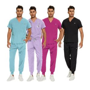 Uniformes médicaux pour femmes et hommes, blouses d'hôpital <span class=keywords><strong>pas</strong></span> chères pour femmes, uniformes d'infirmière, ensembles de blouses médicales professionnelles - Product Image 2